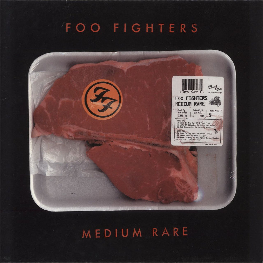 Foo Fighters Medium Rare - RSD 2011 - EX UK vinyl LP album (LP record) 88697847981