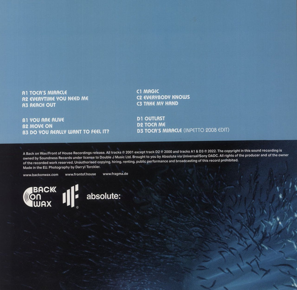 Fragma Toca UK 2-LP vinyl record set (Double LP Album) 5037300017419