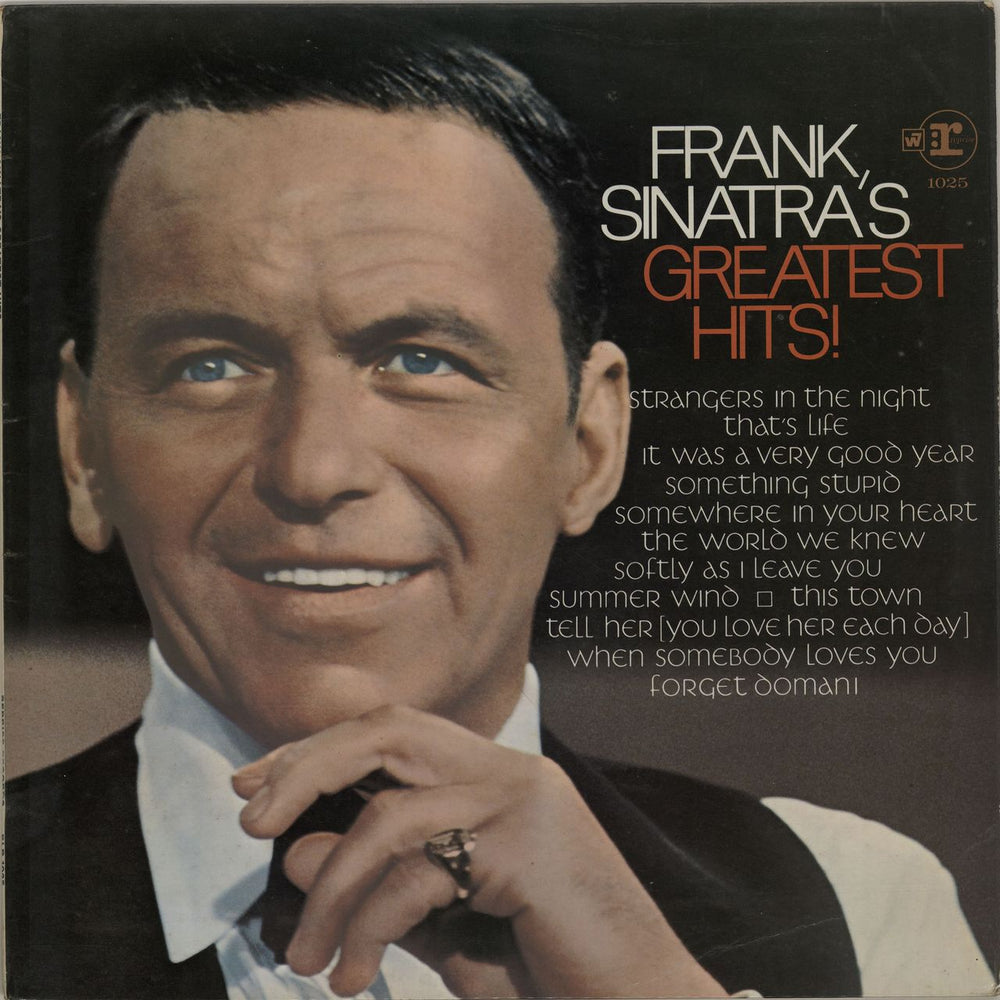 Frank Sinatra Frank Sinatra's Greatest Hits! - 1st UK vinyl LP album (LP record) RSLP1025