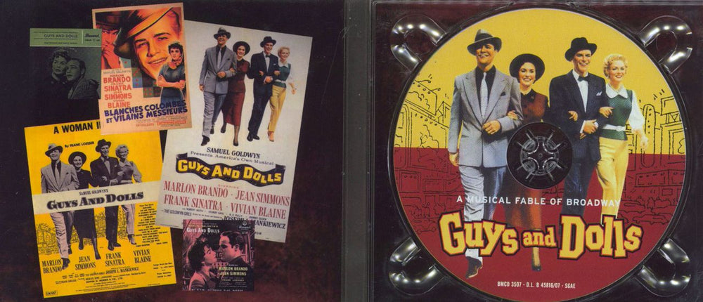 Frank Sinatra Guys And Dolls (A Musical Fable Of Broadway) US CD album (CDLP) FRSCDGU816891