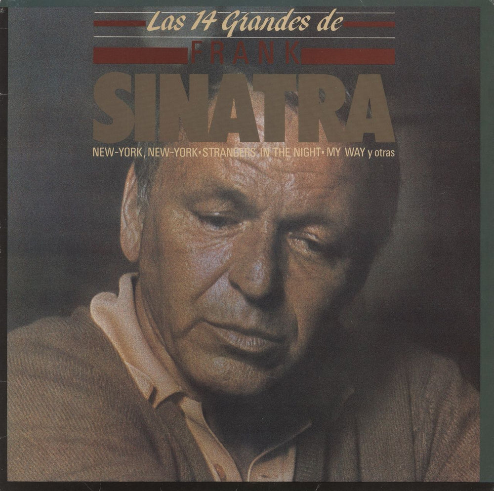 Frank Sinatra Las 14 Grandes De Frank Sinatra Spanish vinyl LP album (LP record) L240214-1