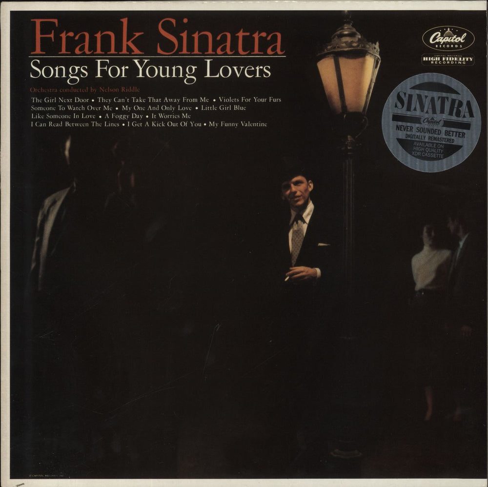 Frank Sinatra Songs For Young Lovers - stickered p/s UK vinyl LP album (LP record) ED2600741