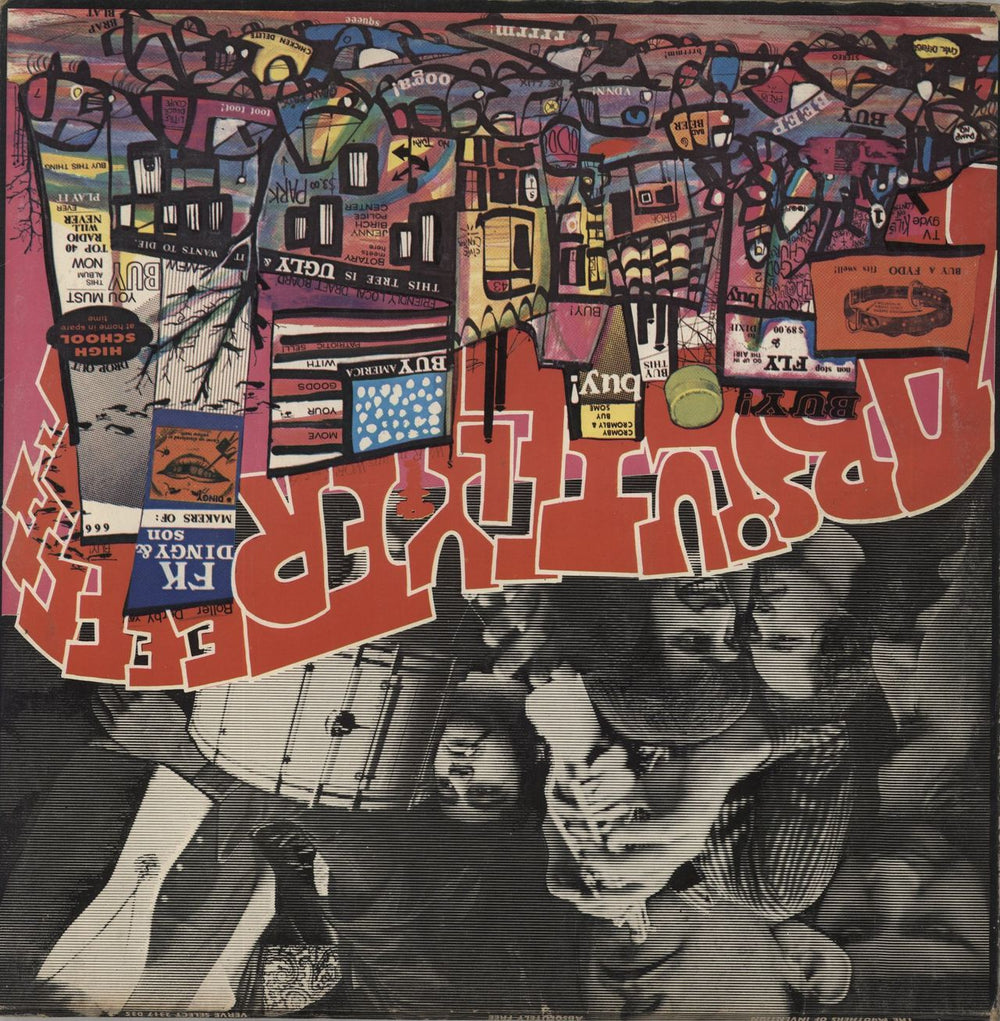 Frank Zappa Absolutely Free - VG+/EX UK vinyl LP album (LP record)