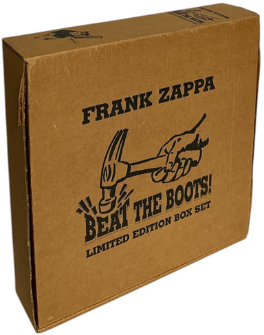 Frank Zappa Beat The Boots - Pop-Up Box + 8 x Cassette Albums, T-Shirt & Badge US Cassette Box R-70907