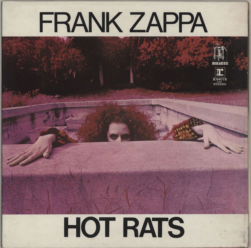 Frank Zappa Hot Rats - EX UK vinyl LP album (LP record) K44078