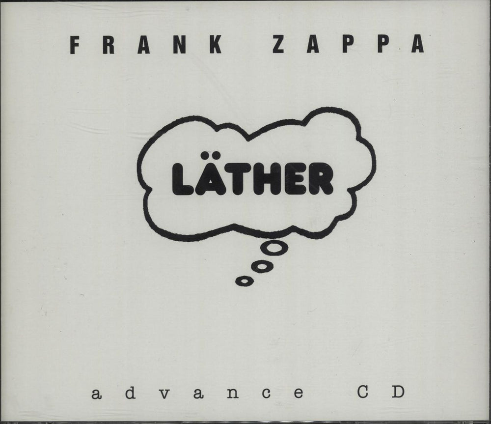 Frank Zappa Läther US Promo 3-CD album set (Triple CD) RCD10574/76ADV