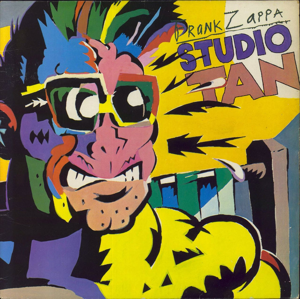 Frank Zappa Studio Tan - EX/VG UK vinyl LP album (LP record) K59210