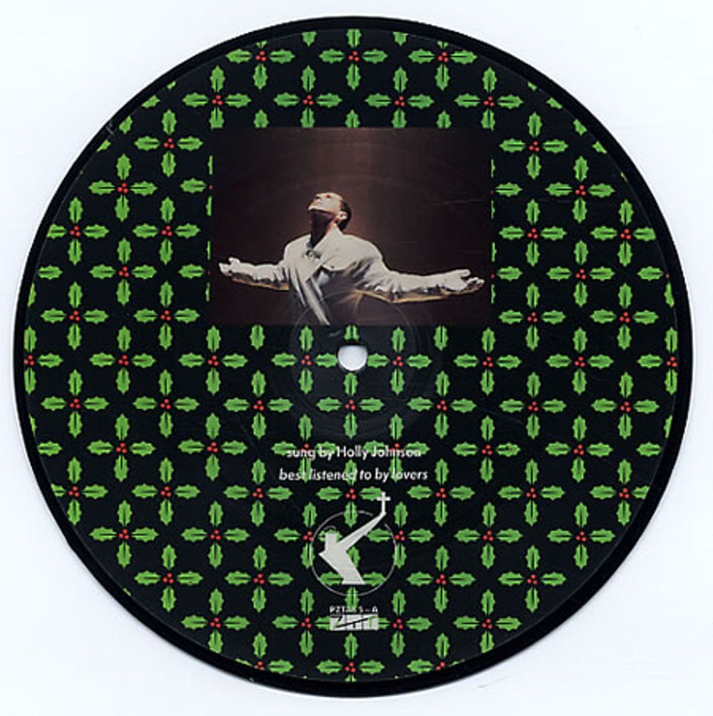 Frankie Goes To Hollywood The Power Of Love UK 7" vinyl picture disc (7 inch picture disc single) PZTAS5