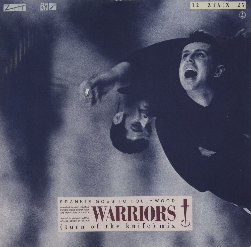 Frankie Goes To Hollywood Warriors (Turn Of The Knife Mix) UK 12" vinyl single (12 inch record / Maxi-single) 12ZTAX25