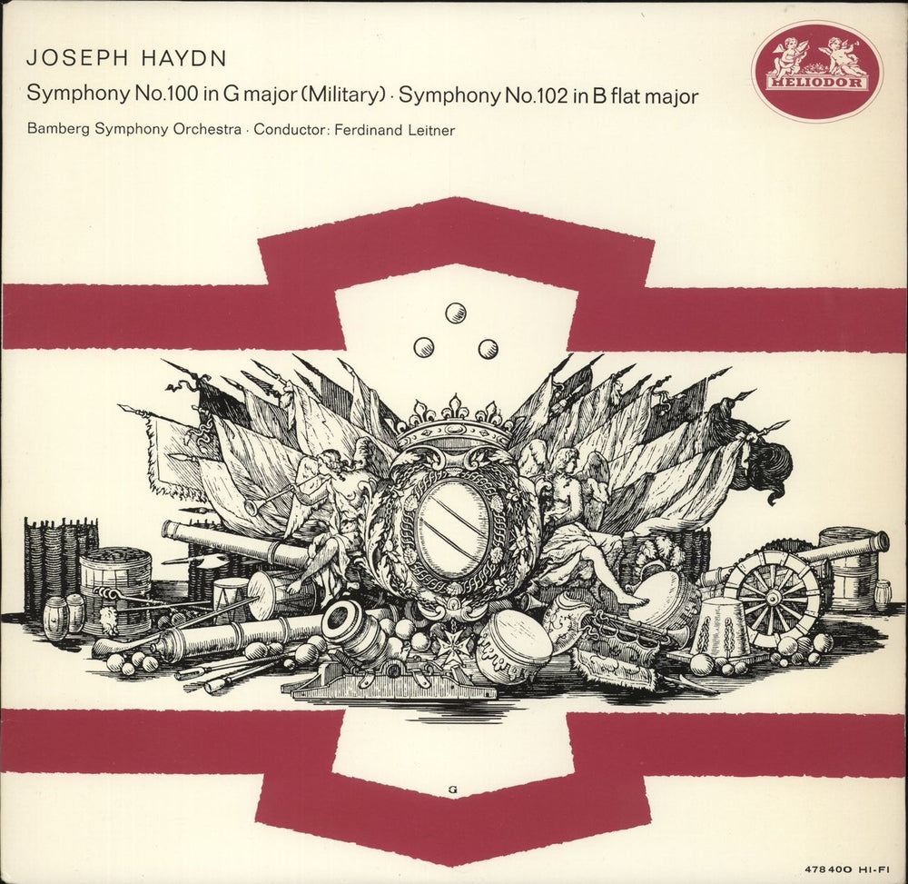 Franz Joseph Haydn Haydn: Symphony No. 100 In G Major (Military) / Symphony No. 102 In B Flat Major German vinyl LP album (LP record) 478400