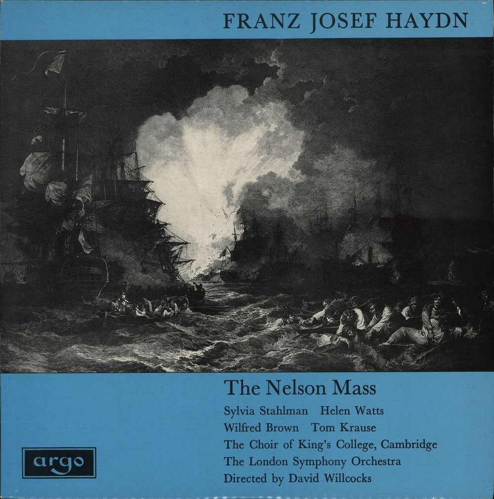 Franz Joseph Haydn The Nelson Mass UK vinyl LP album (LP record) ZRG5325