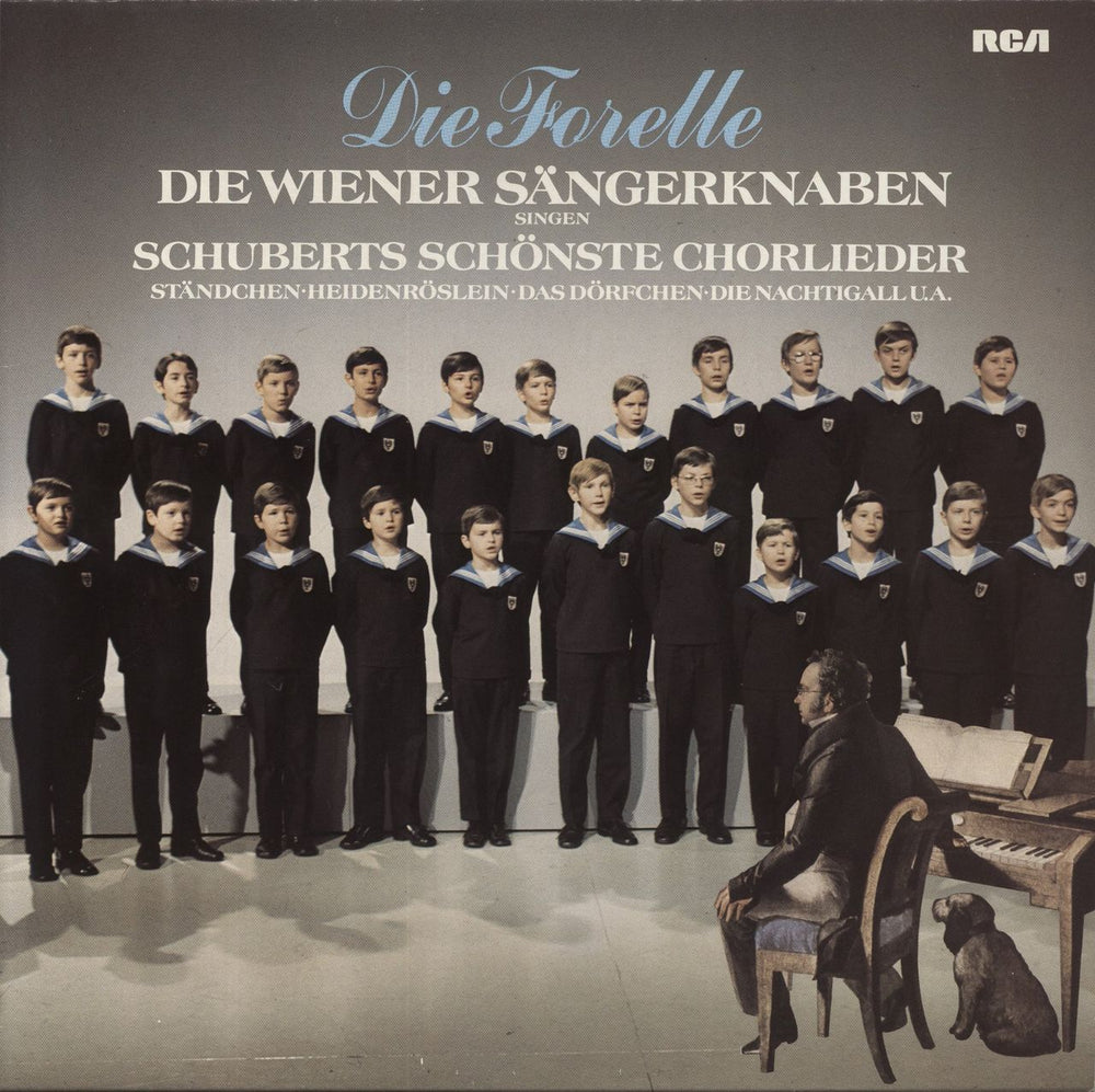 Franz Schubert Die Forelle. Schuberts Schönste Chorlieder German vinyl LP album (LP record) RL30461