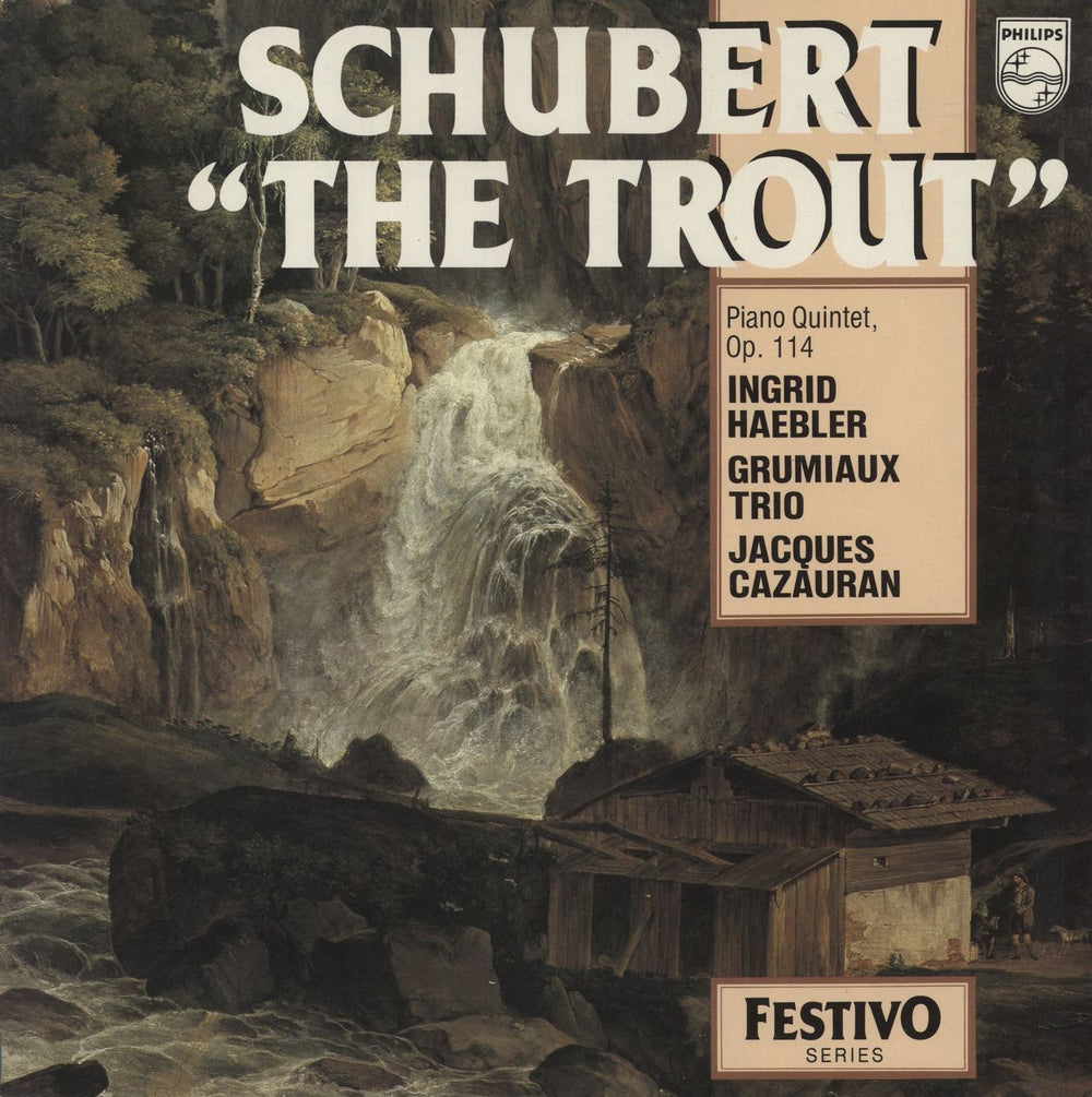 Franz Schubert Schubert: "The Trout" Piano Quintet, Op. 114 UK vinyl LP album (LP record) 6570115
