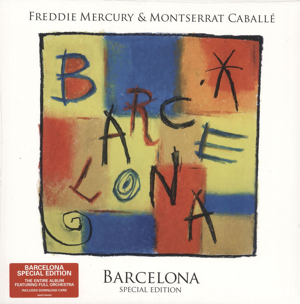 Freddie Mercury Barcelona - Special Edition - Sealed UK vinyl LP album (LP record) 7740429