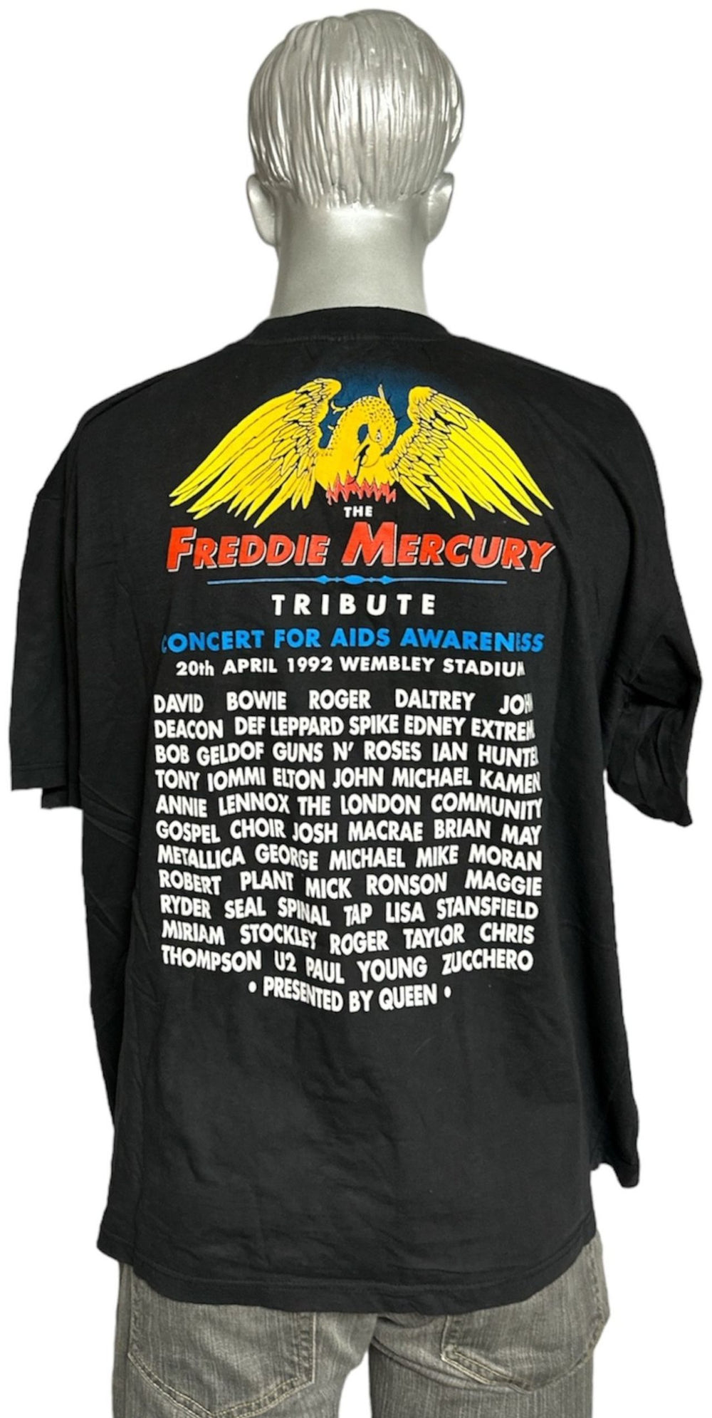 Freddie Mercury Freddie Mercury Tribute Concert UK t-shirt