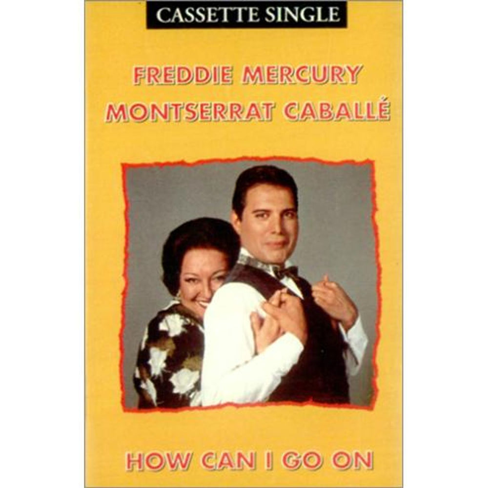 Freddie Mercury How Can I Go On UK cassette single POCS234