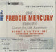 Freddie Mercury The Freddie Mercury Tribute Concert + Ticket Stub & Banner UK tour programme MERTRTH586953