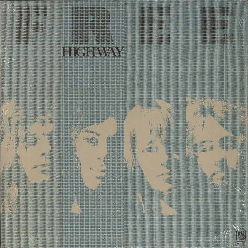 Free Highway - Tan Label - Shrink US vinyl LP album (LP record) SP4287
