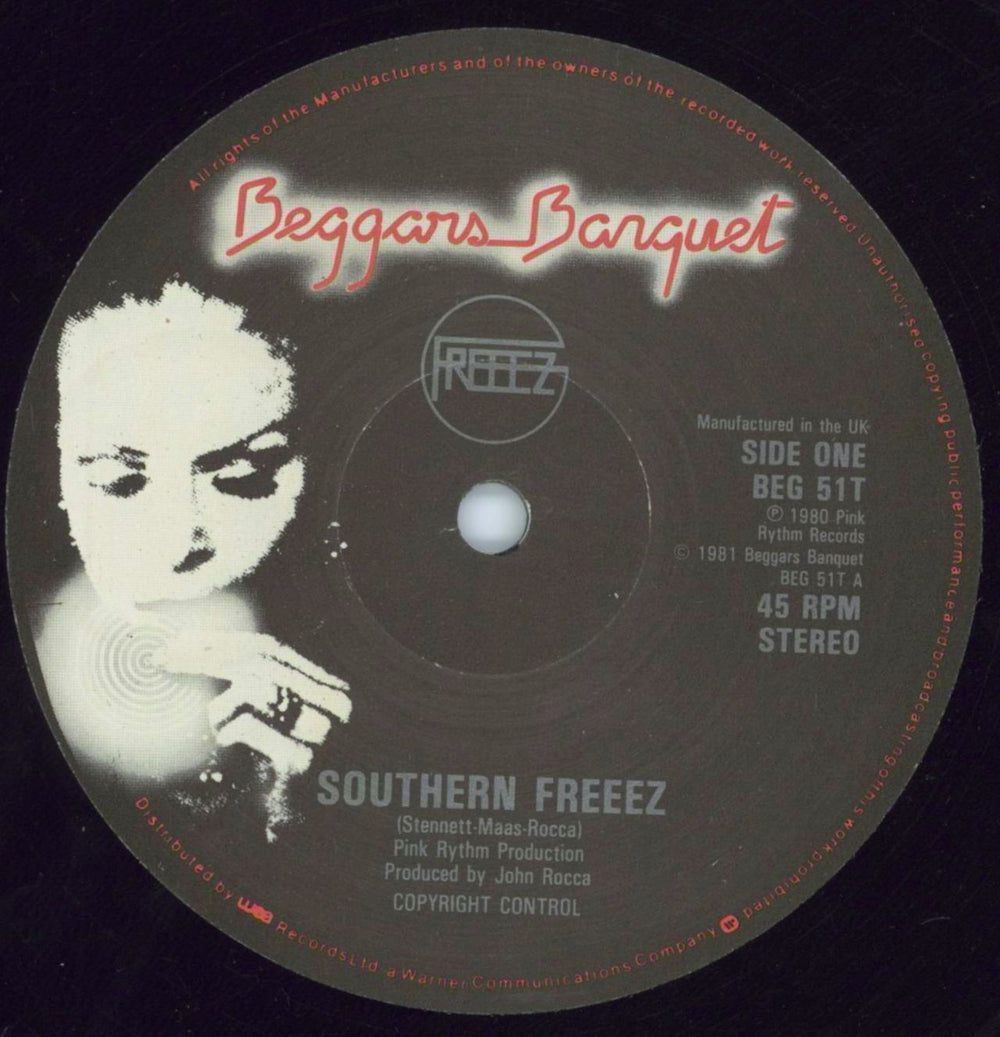 Freeez Southern Freeez UK 12" vinyl single (12 inch record / Maxi-single) BEG51T