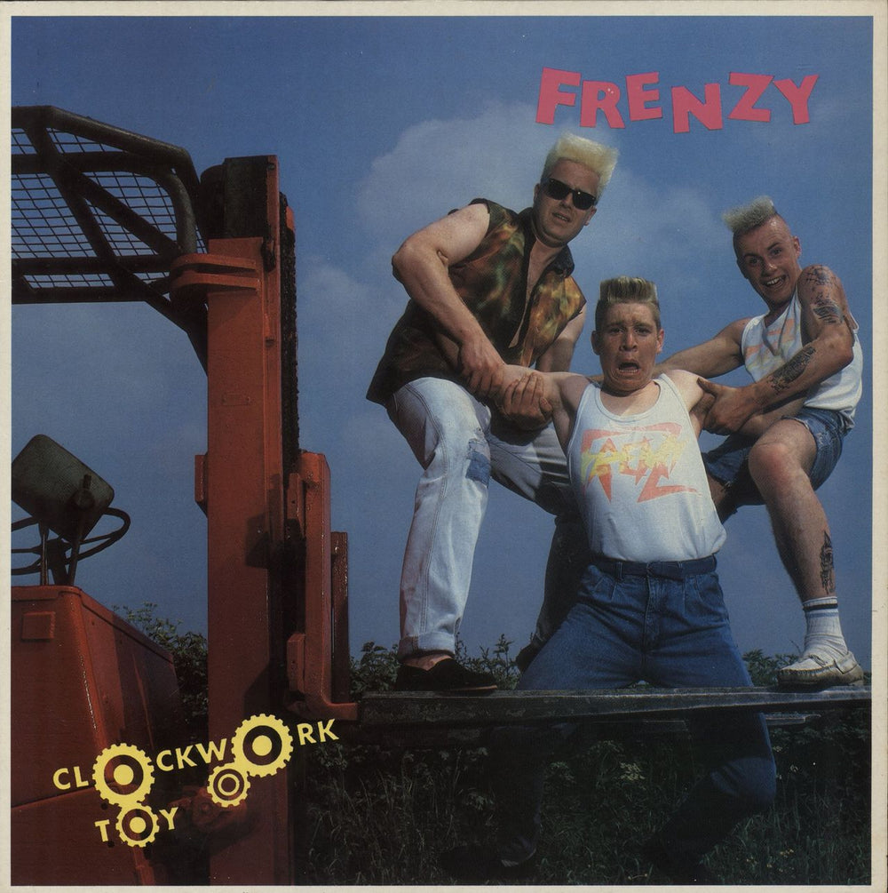 Frenzy (80S) Clockwork Toy UK vinyl LP album (LP record) NOSE8