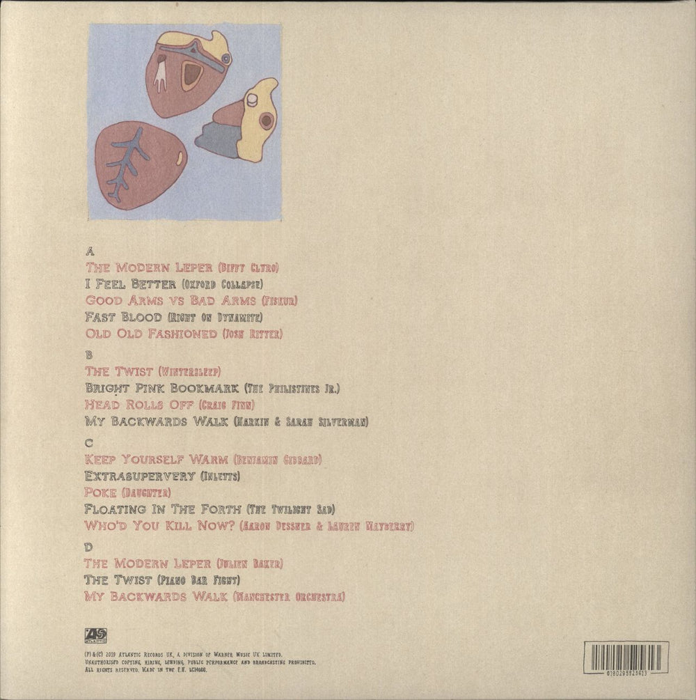 Frightened Rabbit Tiny Changes: A Celebration Of Frightened Rabbit's 'The Midnight Organ Fight' UK 2-LP vinyl record set (Double LP Album) 190295525613