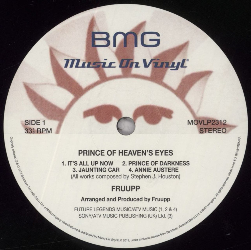 Fruupp The Prince Of Heaven's Eyes - 180gm UK vinyl LP album (LP record) FWWLPTH837865