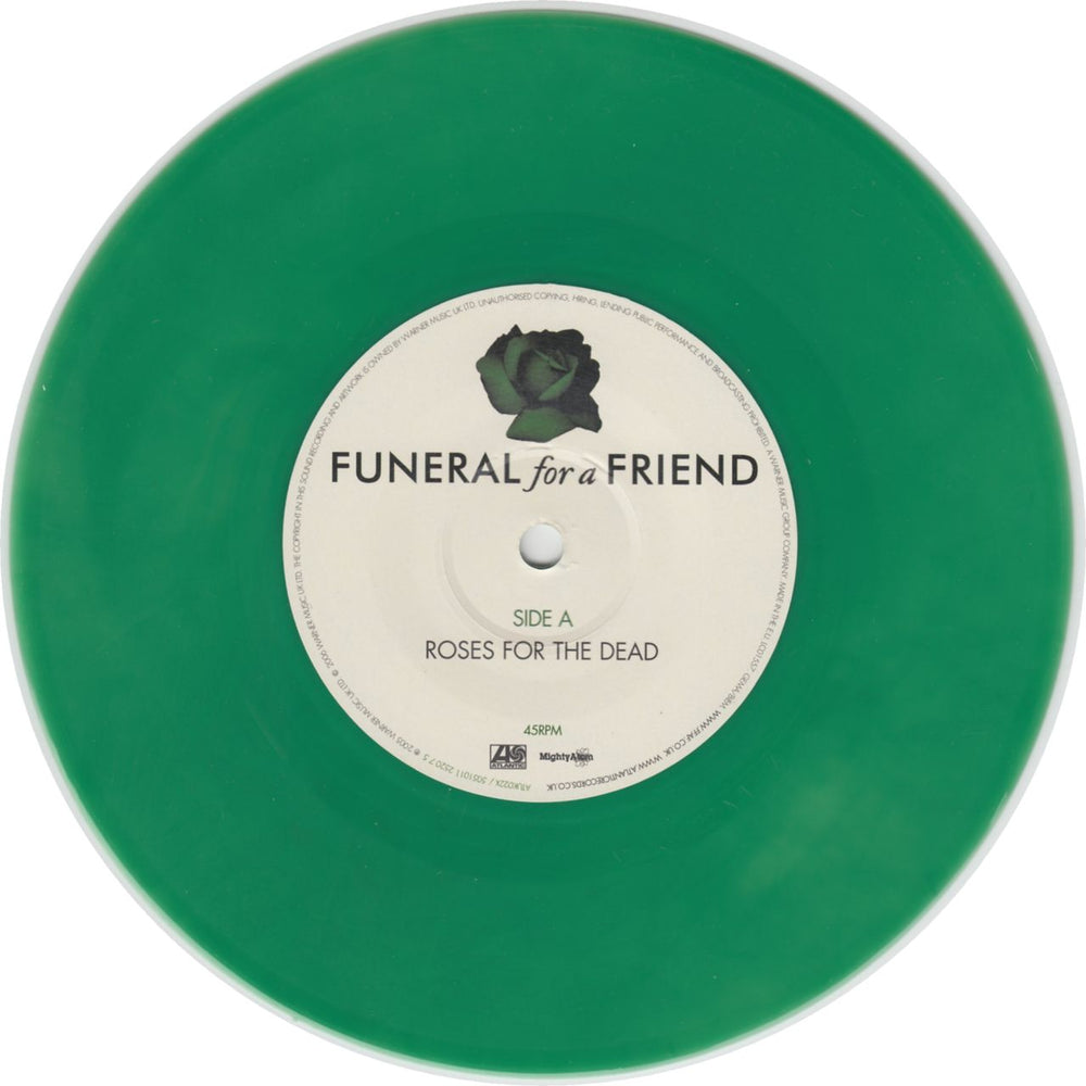 Funeral For A Friend Roses For The Dead - Set of 3 coloured vinyl UK 7" vinyl single (7 inch record / 45) 2006