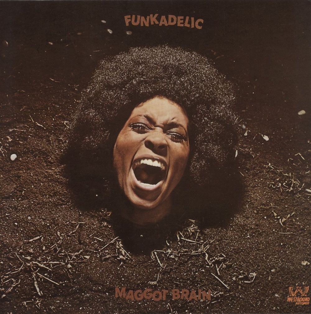 Funkadelic Maggot Brain - Black Vinyl UK vinyl LP album (LP record) SEW002