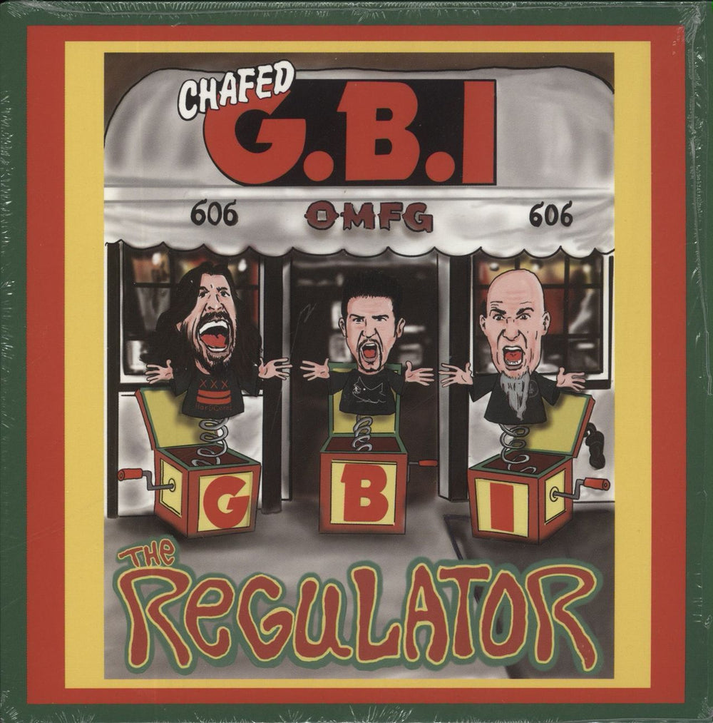 G.B.I. (Grohl / Benante / Ian) The Regulator - Yellow, Green & Red Splatter Vinyl - RSD 2024 UK 7" vinyl single (7 inch record / 45) MEGA4715