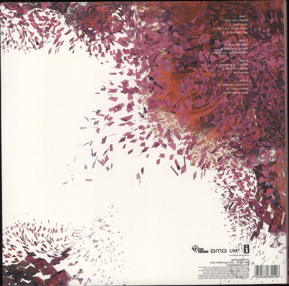 Garbage Beautifulgarbage UK 2-LP vinyl record set (Double LP Album) 4050538689426