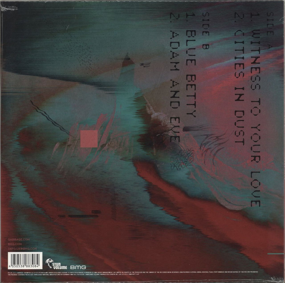 Garbage Witness To Your Love - RSD23 - Red Vinyl - Sealed UK 12" vinyl single (12 inch record / Maxi-single) 4050538883084