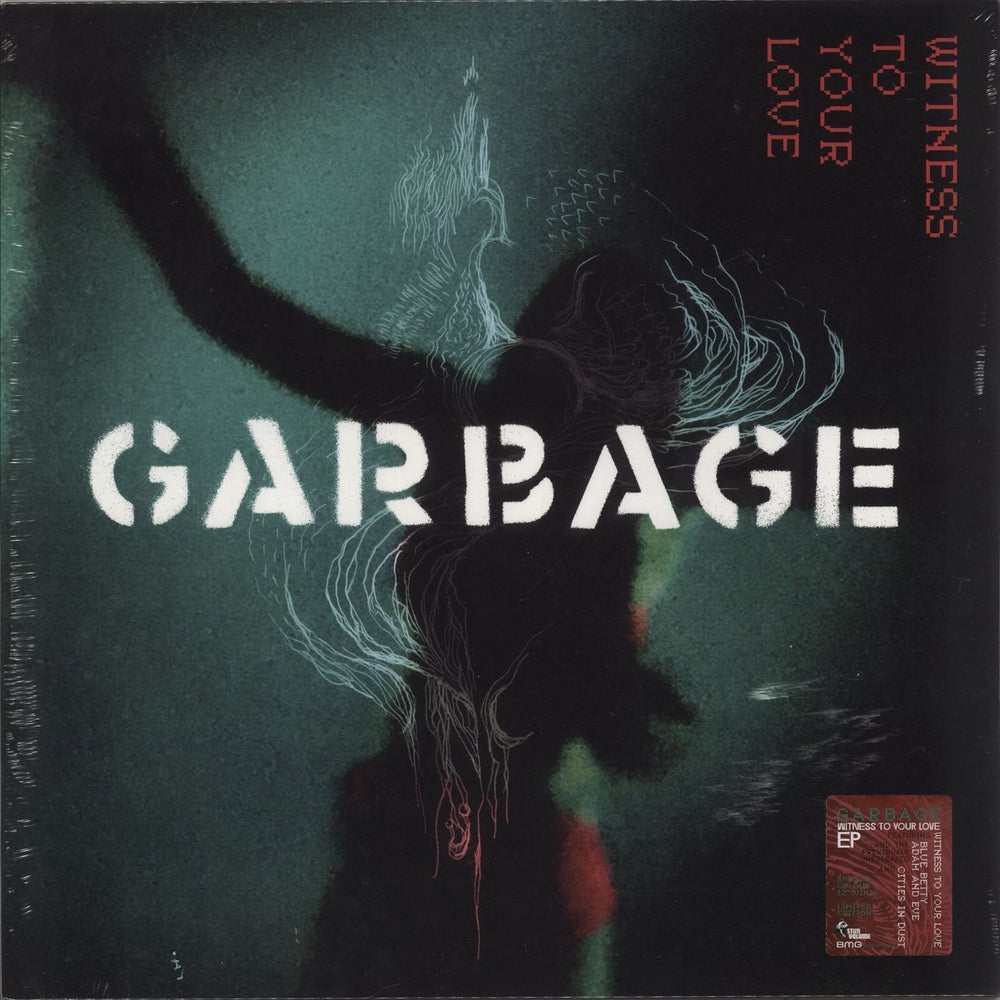Garbage Witness To Your Love - RSD23 - Red Vinyl - Sealed UK 12" vinyl single (12 inch record / Maxi-single) BMGCAT734LP