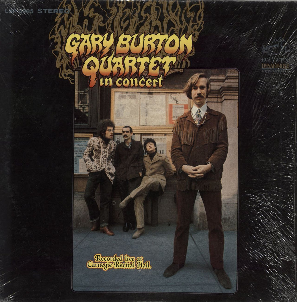 Gary Burton Gary Burton Quartet In Concert UK vinyl LP album (LP record) SF7980