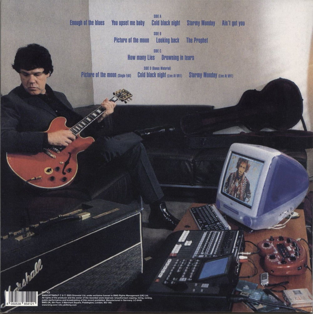 Gary Moore Back To The Blues UK 2-LP vinyl record set (Double LP Album) 4050538854121