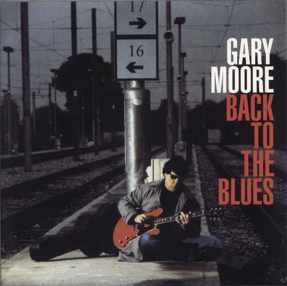 Gary Moore Back To The Blues UK 2-LP vinyl record set (Double LP Album) BMGCAT786DLP