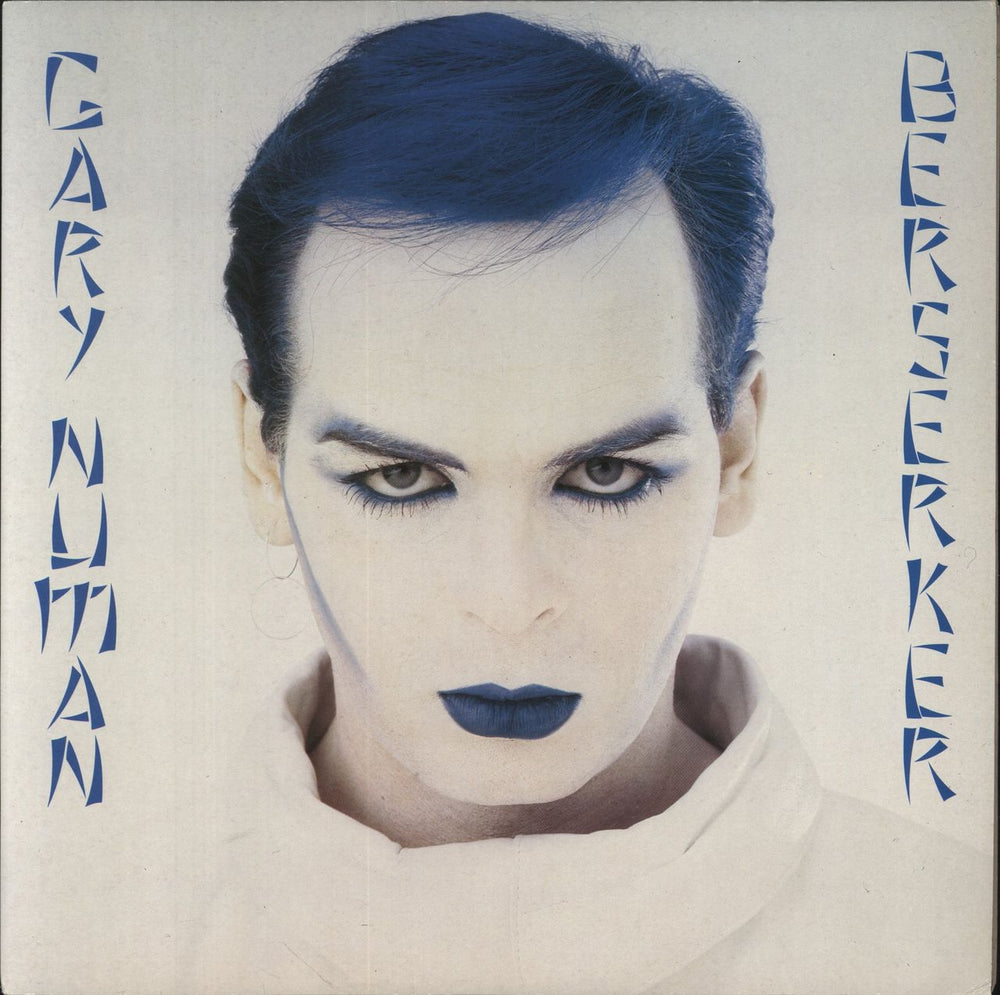 Gary Numan Berserker UK vinyl LP album (LP record) NUMA1001