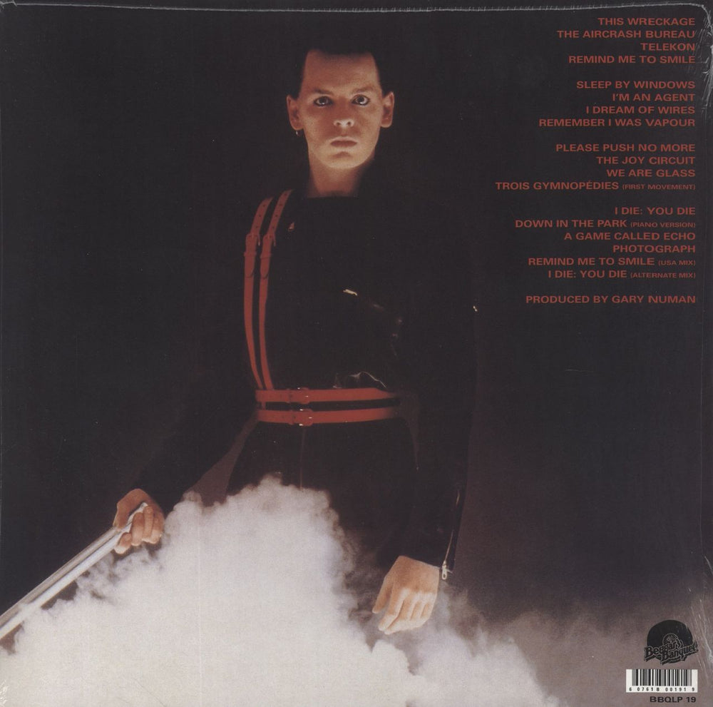Gary Numan Telekon - Black Vinyl - Shrink UK 2-LP vinyl record set (Double LP Album) 607618001919