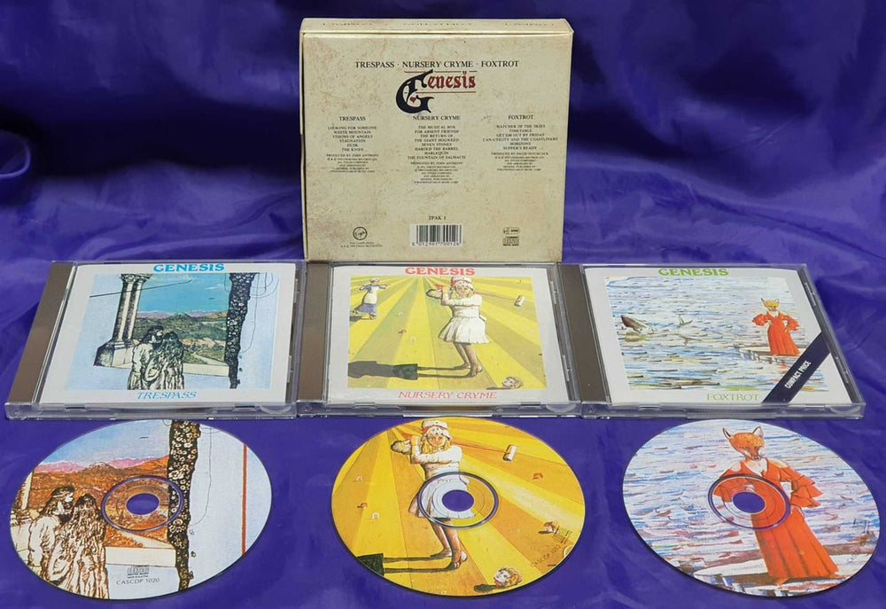 Genesis Collector's Edition UK box set GENBXCO85889