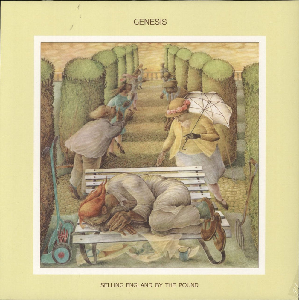 Genesis Selling England By The Pound - Crystal Clear Vinyl UK vinyl LP album (LP record) RCV1516781