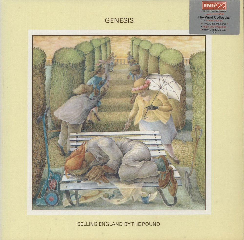 Genesis Selling England By The Pound - EMI 100 - 180gm - EX UK vinyl LP album (LP record) LPCENT17