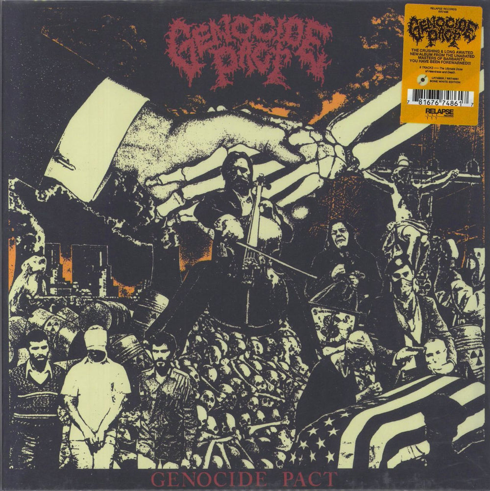 Genocide Pact Genocide Pact US vinyl LP album (LP record) RR7486