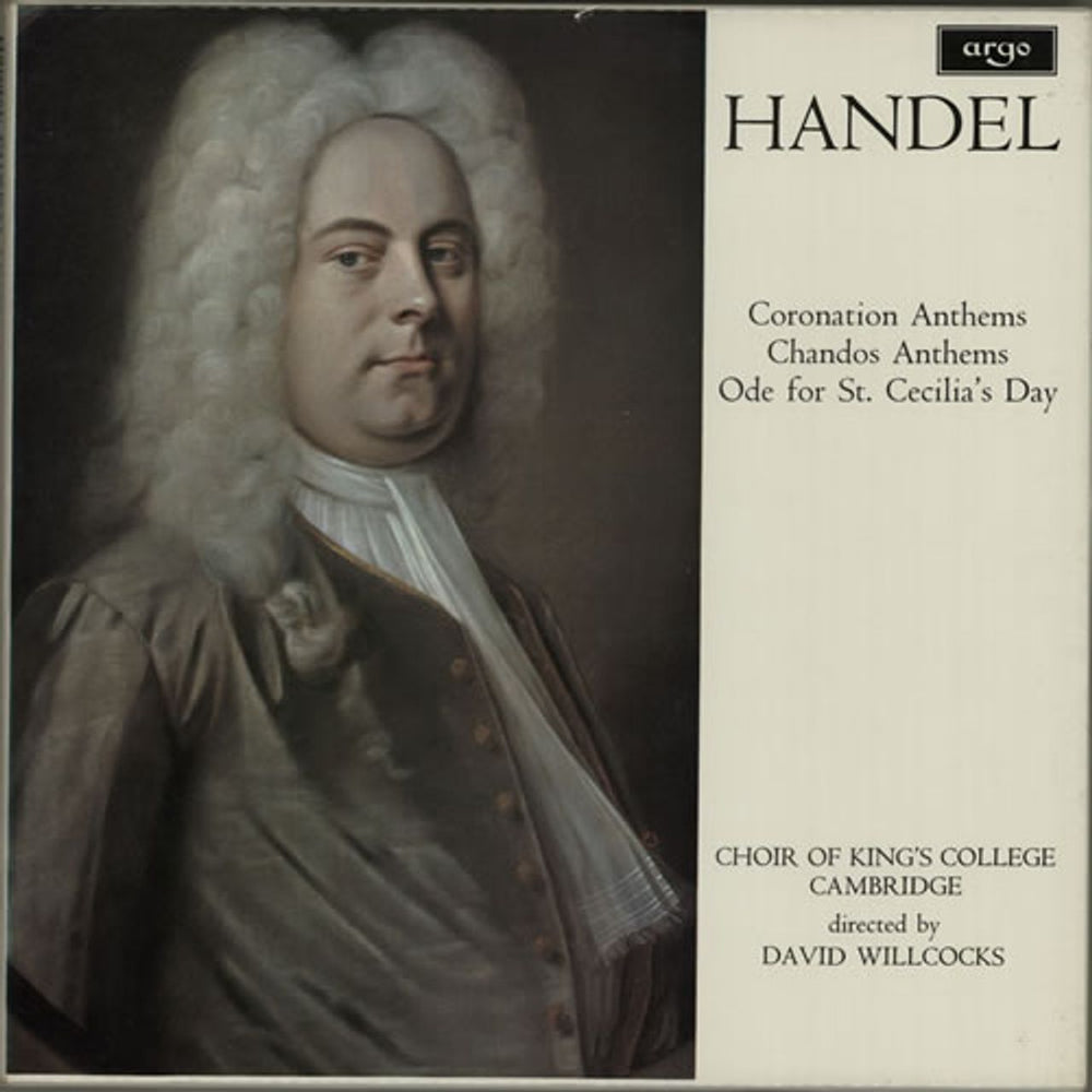 George Frideric Handel Choral Music UK Vinyl Box Set 1BBA1001/4