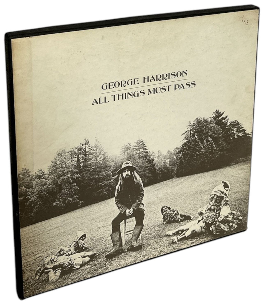 George Harrison All Things Must Pass - GB Box - Complete - EX UK Vinyl Box Set STCH639