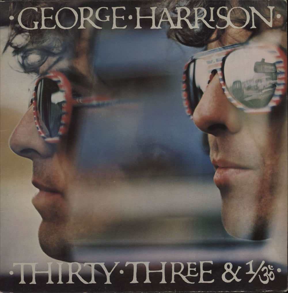 George Harrison Thirty Three & 1/3 UK vinyl LP album (LP record) K56319