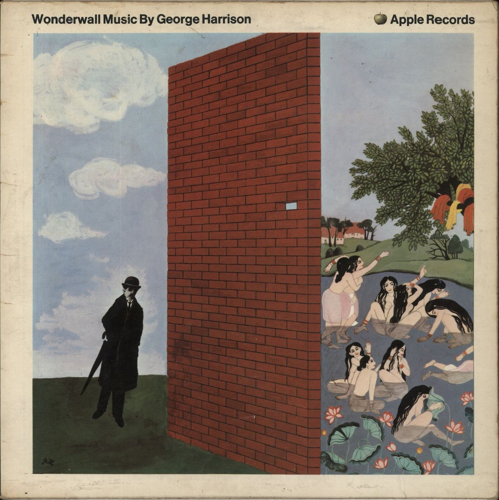 George Harrison Wonderwall Music - G UK vinyl LP album (LP record) APCOR1