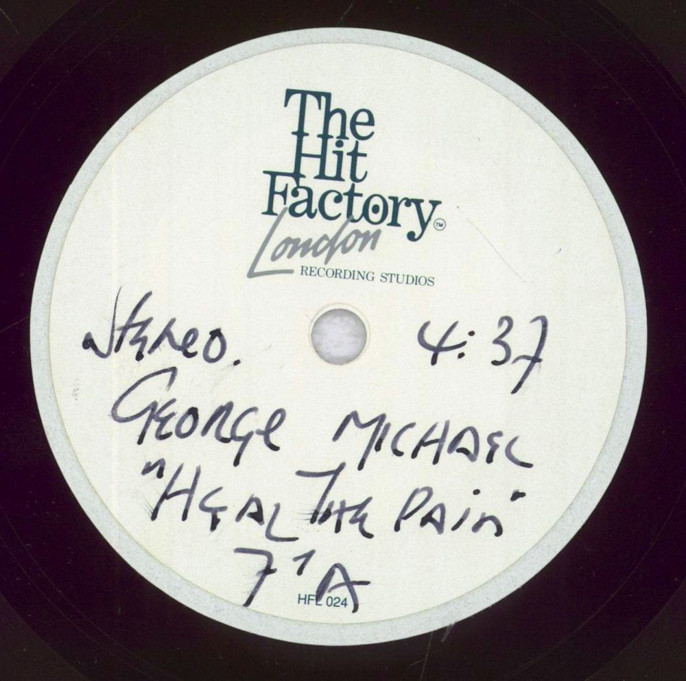 George Michael Heal The Pain UK Promo 7" vinyl single (7 inch record / 45) GEO07HE421844