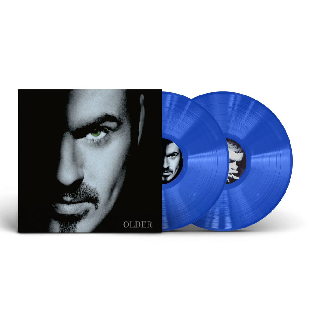 George Michael Older - Blue Vinyl - Sealed UK 2-LP vinyl record set (Double LP Album) 196587074715