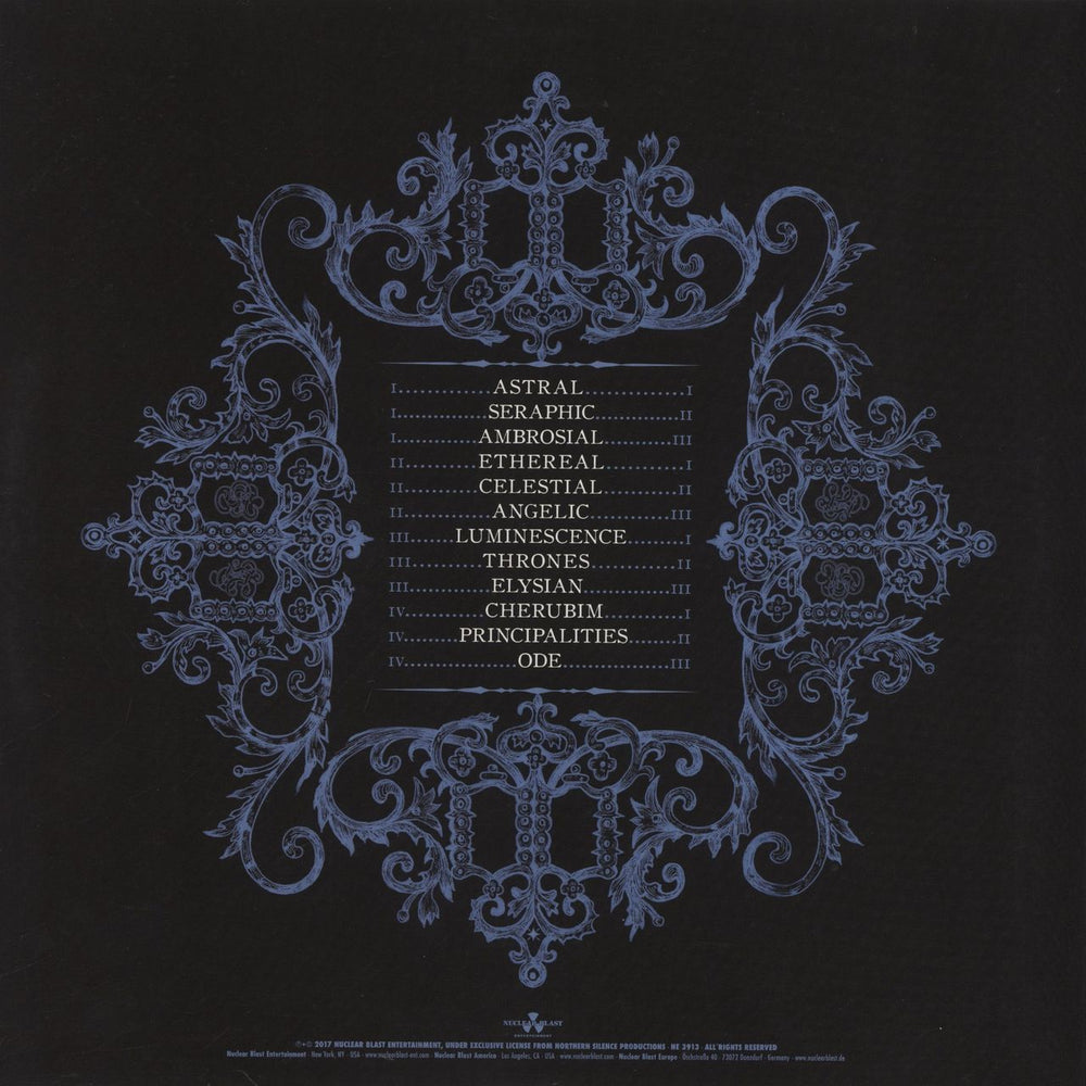 Ghost Bath Starmourner - Blue Vinyl US 2-LP vinyl record set (Double LP Album)