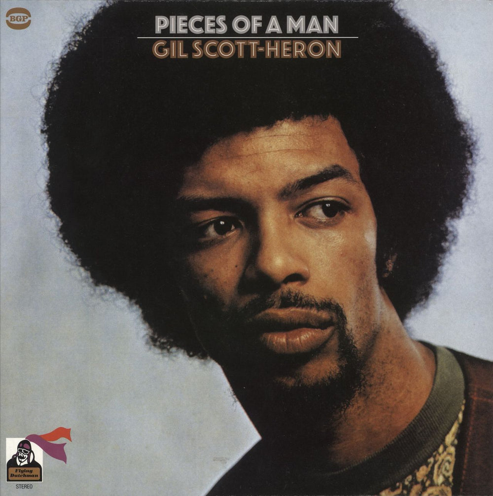 Gil Scott-Heron Pieces Of A Man UK Promo vinyl LP album (LP record) HIQLP007