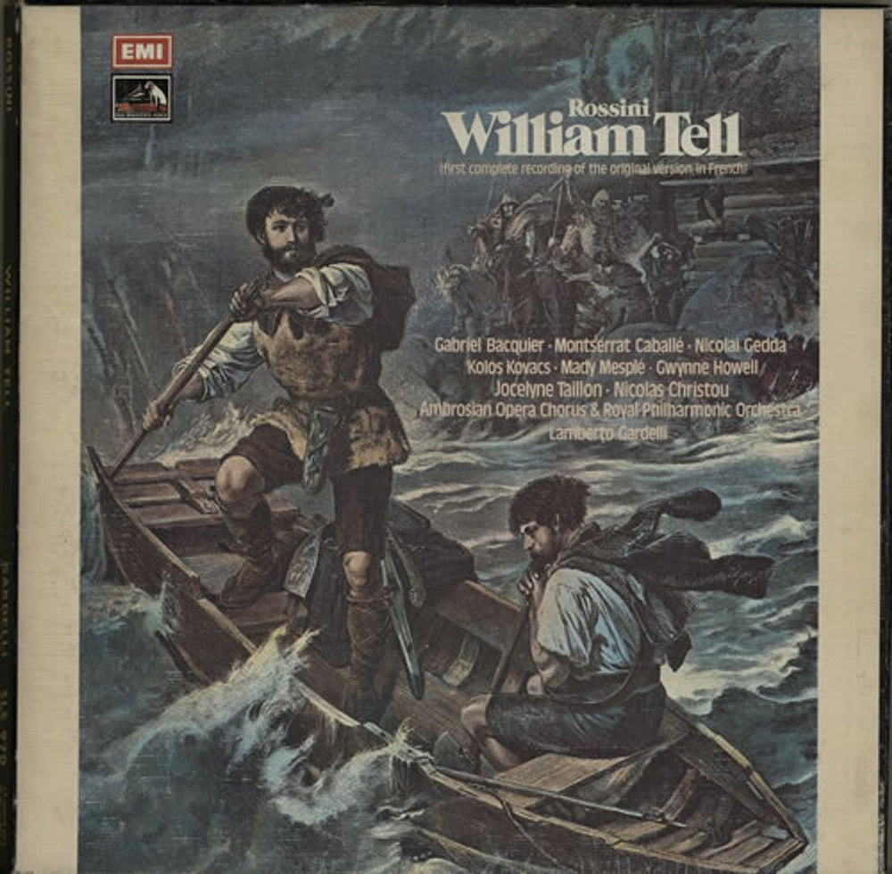 Gioacchino Rossini William Tell UK Vinyl Box Set SLS970